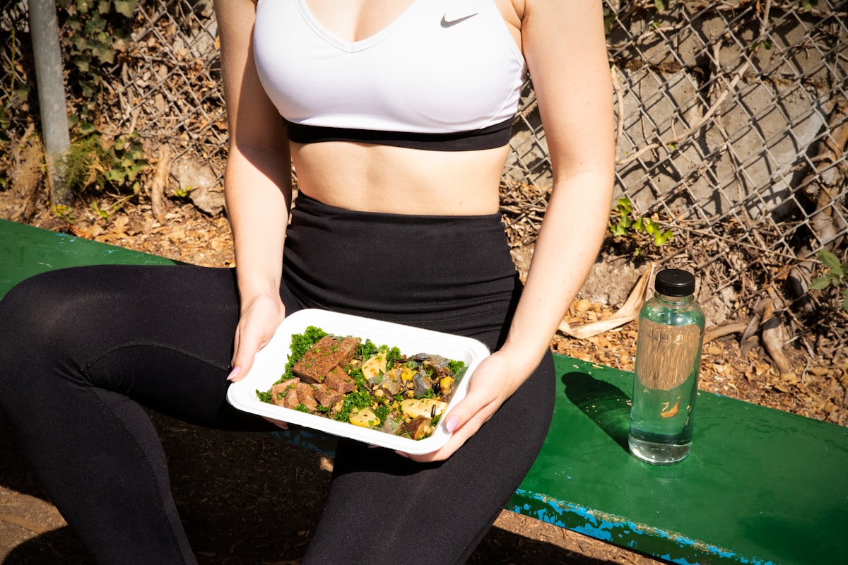 Nutritionist creating personalized meal strategy